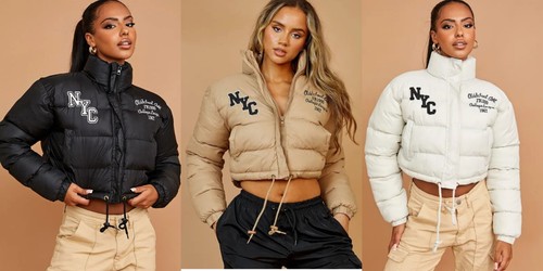 Womens ladies quilted winter - womens,