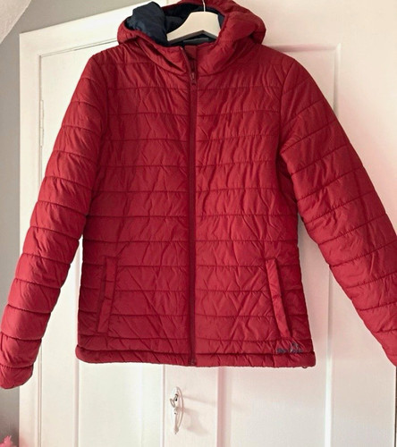 Peter storm red hooded puffer - -red,