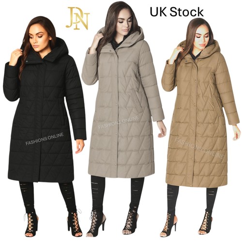 Ladies womens coat long - coat, parka