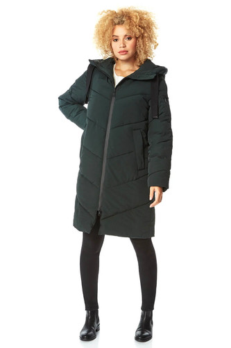 Zip through padded longline - zip,