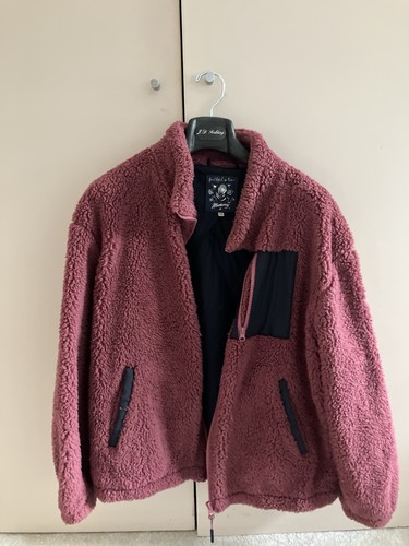 Ladies pink fleece coat - fleece, by