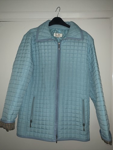 Ladies light blue quilted - ladies,