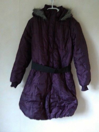 Ladies dark purple quilted