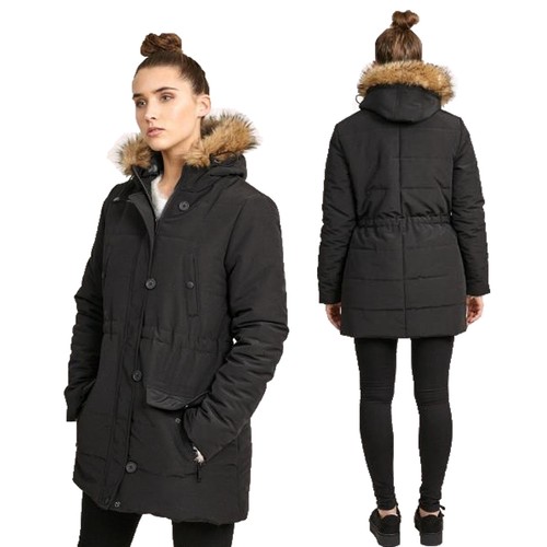 Brave soul womens parka jacket - soul,