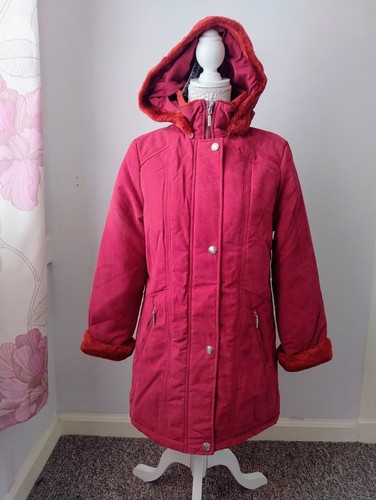 Ladies quilted coat almond - by,