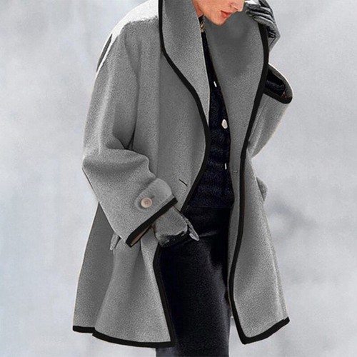 Women baggy hooded trench - women's,