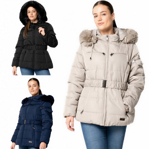 Ladies quilted puffer - ladies, jacket