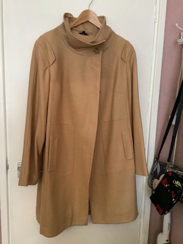 Ladies camel coat 2 - ladies,