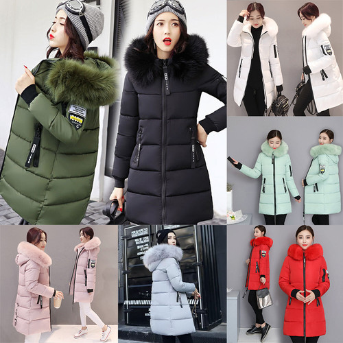 Womens winter hooded parka - womens,