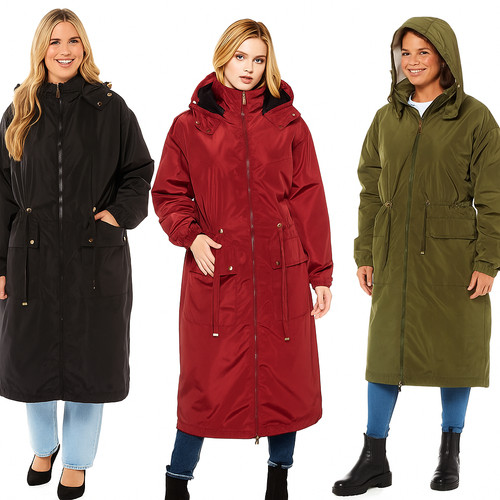 Waterproof womens ladies long - waterproof,