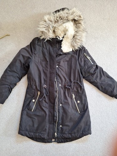 Ladies black quilted - ladies, coat