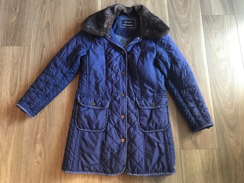 Ladies per una - blue, quilted