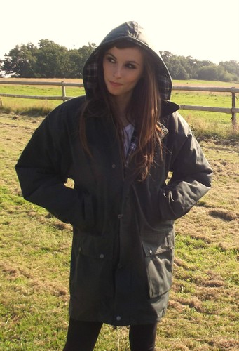 New wax coat - new, jacket