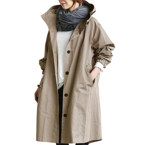 Womens oversize hooded - uk,