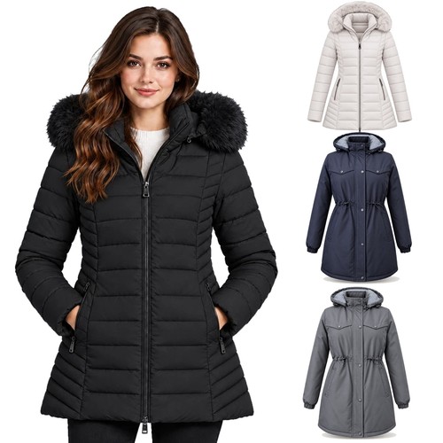 Women padded puffer - puffer, jacket